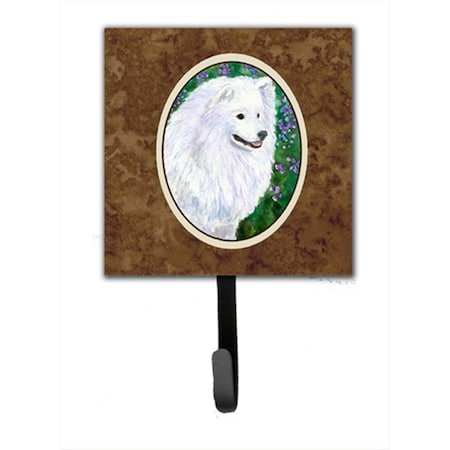 Micasa 4.25 x 6 in. American Eskimo Leash Or Key Hook MI728943